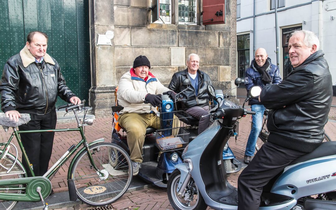 Gerard, Gerrit, Piet, Dirk en Han geven gezamenlijk antwoord